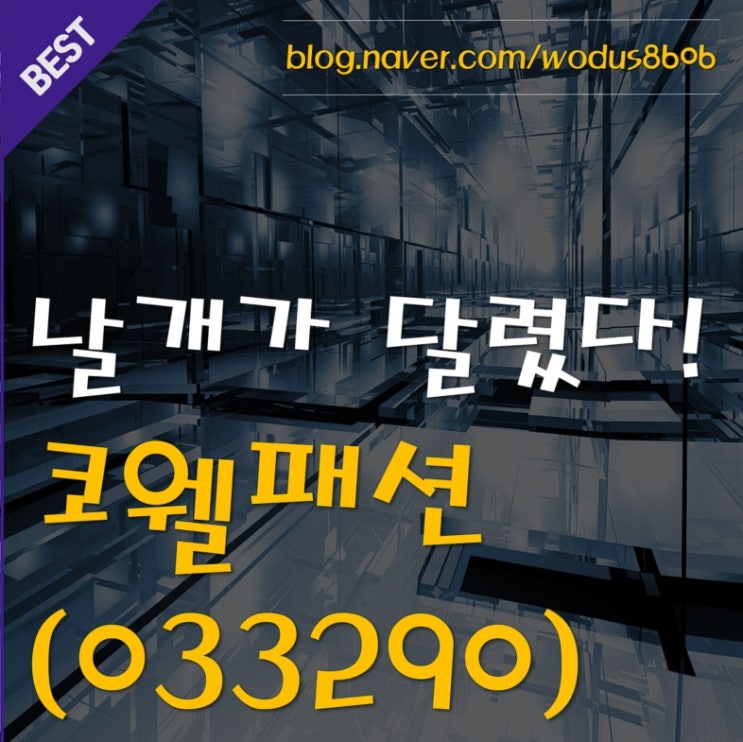  기업에 날개가 달렸다! 코웰패션(033290) 호재 및 주가 분석 정리