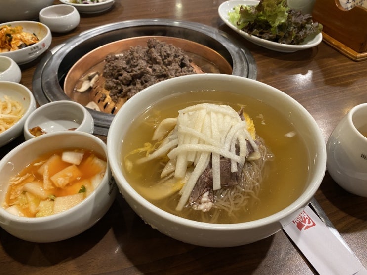  을지로 평양냉면 맛집 우래옥, 불고기도 맛있다