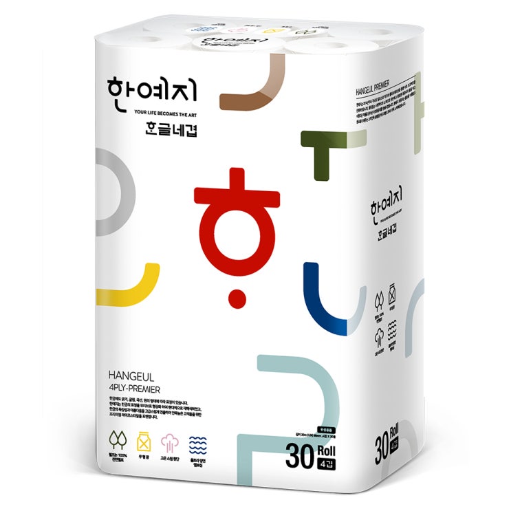 인기 급상승인 한예지 한글 프리미어 4겹 화장지 20m, 30롤, 1팩 추천합니다 인기 급상승인 한예지 한글 프리미어 4겹 화장지 20m, 30롤, 1팩 추천합니다