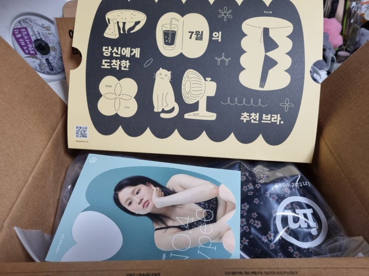  [속옷] 내돈내산 '월간 가슴' 첫달 무료 체험한 후기 (feat. 총평)