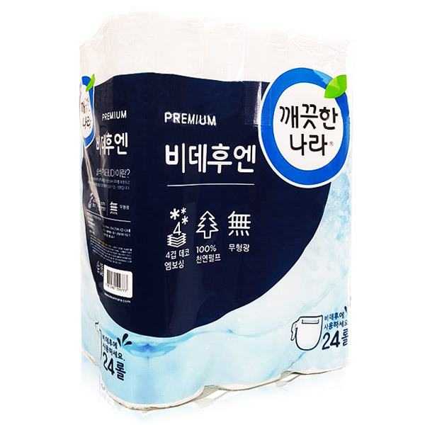 요즘 인기있는 _ 깨끗한나라 비데후앤 4겹 24롤 x 1개 ··· 요즘 인기있는 _ 깨끗한나라 비데후앤 4겹 24롤 x 1개 ···