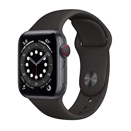 잘팔리는 [아마존베스트]New AppleWatch Series 6 (GPS + Cellular 40mm) - Space Gray Aluminum Case with Black, 상세