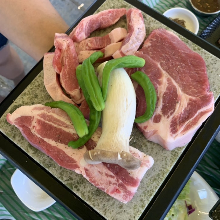  안성 공도 고깃집 돈품은독 냉수족욕하면서 고기 먹는 돈독!