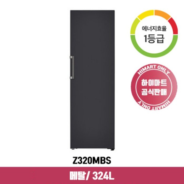 선호도 높은 LG전자 오브제 컨버터블 김치냉장고 Z320MBS (324L / 블랙 1등급), 단품 좋아요