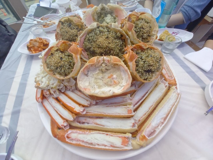  속초 대게 맛집 '감동대게' 추천드려요!