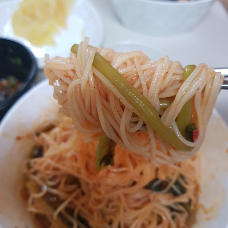  팔도 비빔장 초간단 열무국수 만들기