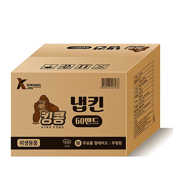 많이 찾는 킹콩 천연펄프 냅킨 80p, 60개 추천합니다