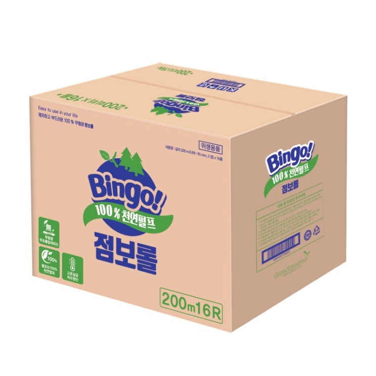 후기가 좋은 빙고 천연펄프 2겹 점보롤 200m, 16개입, 1개 추천합니다 후기가 좋은 빙고 천연펄프 2겹 점보롤 200m, 16개입, 1개 추천합니다