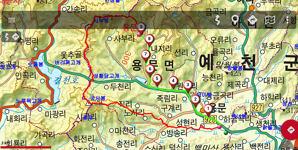 상곡지 사진 3