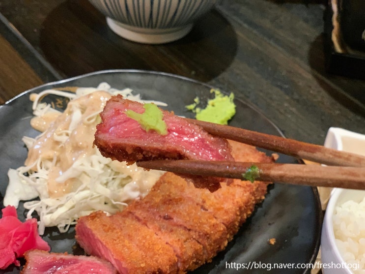  이자와 규카츠 이렇게 맛있었어?
