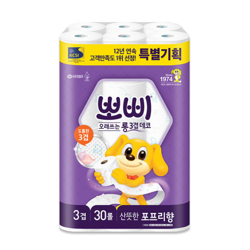 최근 인기있는 뽀삐 오래쓰는 롱 3겹데코 화장지 32mX30롤 좋아요 최근 인기있는 뽀삐 오래쓰는 롱 3겹데코 화장지 32mX30롤 좋아요
