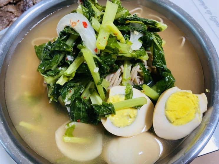  점심 저녁 메뉴 추천 : 열무김치요리 열무메밀막국수 열무국수 열무비빔밥 만드는 법
