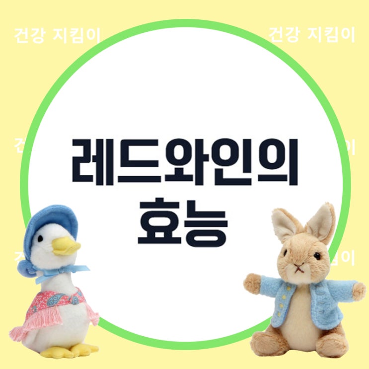  레드와인이 건강에 좋은 이유, 효능!