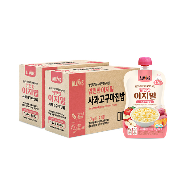 요즘 인기있는 엘빈즈 이지밀 맘편한 파우치 이유식 10개월 이상, 사과고구마진밥, 20개 ··· 요즘 인기있는 엘빈즈 이지밀 맘편한 파우치 이유식 10개월 이상, 사과고구마진밥, 20개 ···