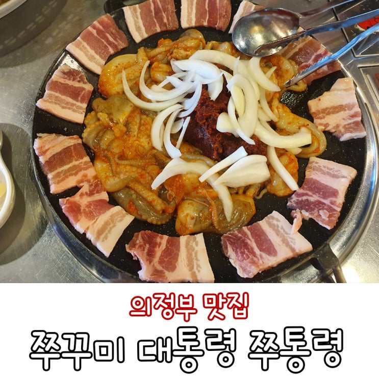  의정부 쭈꾸미 맛집 매콤한 게 땅길 땐 쭈꾸미 대통령