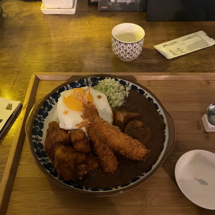  '어제의카레' の 치킨카레 내돈 내산