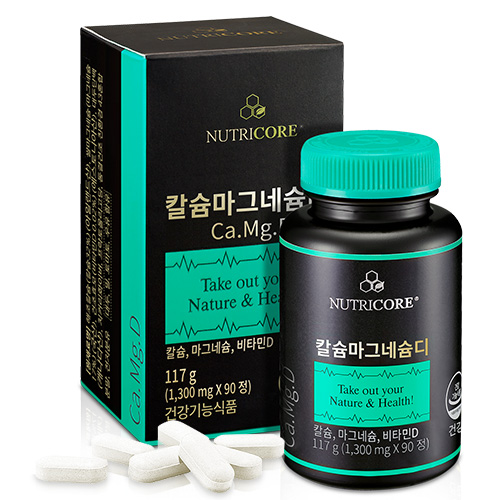 가성비갑 뉴트리코어 칼슘마그네슘D, 90정, 1개 ··· 가성비갑 뉴트리코어 칼슘마그네슘D, 90정, 1개 ···