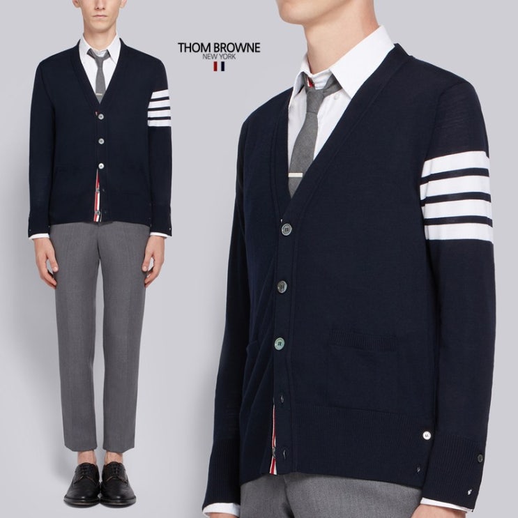 인기 급상승인 톰브라운 20FW FINE 메리노울 4-BAR 가디건 NVY ··· 인기 급상승인 톰브라운 20FW FINE 메리노울 4-BAR 가디건 NVY ···