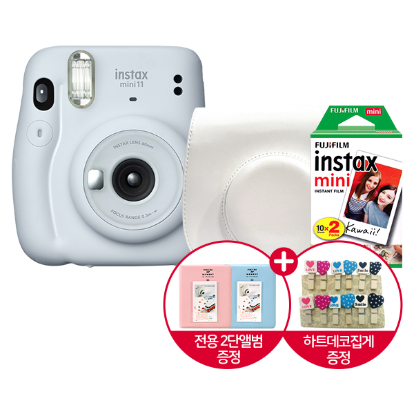 최근 많이 팔린 인스탁스 미니11+케이스+필름20장+전용2단앨범+하트집게/폴라로이드, 아이스화이트 추천합니다 최근 많이 팔린 인스탁스 미니11+케이스+필름20장+전용2단앨범+하트집게/폴라로이드, 아이스화이트 추천합니다