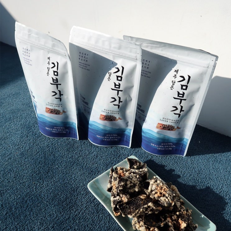 후기가 정말 좋은 야수네 자꾸만 손이 가는 제주 김부각 세트, 35g, 3봉 ··· 후기가 정말 좋은 야수네 자꾸만 손이 가는 제주 김부각 세트, 35g, 3봉 ···