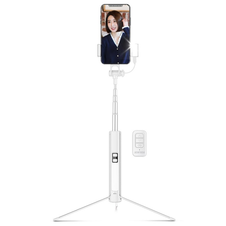 잘팔리는 벤토사 인싸카봉 LED 블루투스 셀카봉 삼각대, VTS-LED110(화이트) 추천해요 잘팔리는 벤토사 인싸카봉 LED 블루투스 셀카봉 삼각대, VTS-LED110(화이트) 추천해요