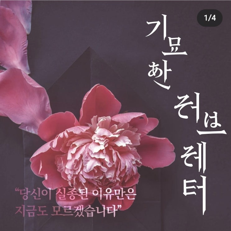  기묘한 러브레터 /야도노 카호루 /다산책방