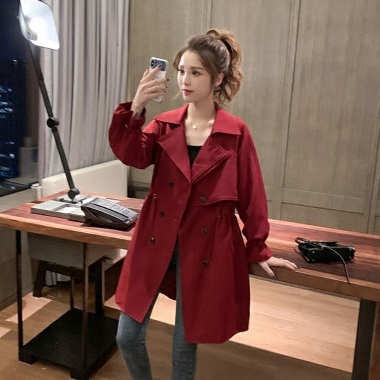  가성비 뛰어난 루나걸 여성용 투디오 트렌치 코트 좋아요