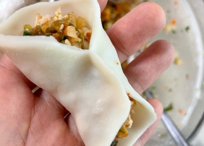  [비건요리] 초초간단 만두피 만들기 이지쿡 / vegan