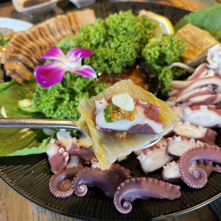  [선릉역 맛집] 신선한 문어삼합이 일품인 회식장소 추천 문어랑