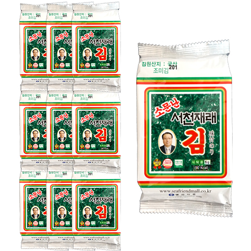 잘나가는 영신식품 소문난 서천 재래김, 15g, 10개 좋아요 잘나가는 영신식품 소문난 서천 재래김, 15g, 10개 좋아요