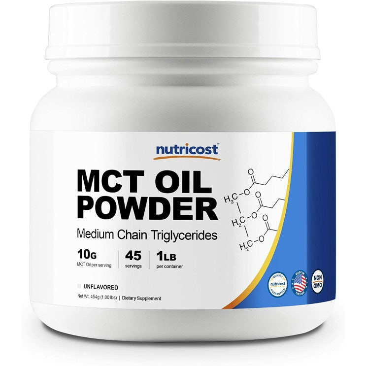 인지도 있는 뉴트리코스트 MCT 오일 파우더 언플레이버드, 454g, 1개 ··· 인지도 있는 뉴트리코스트 MCT 오일 파우더 언플레이버드, 454g, 1개 ···
