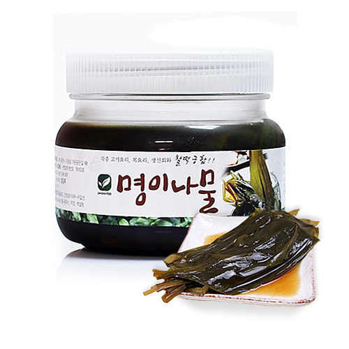 가성비 좋은 풍성한 100% 울릉도 자연산 명이나물 절임, 2통, 400g 추천해요