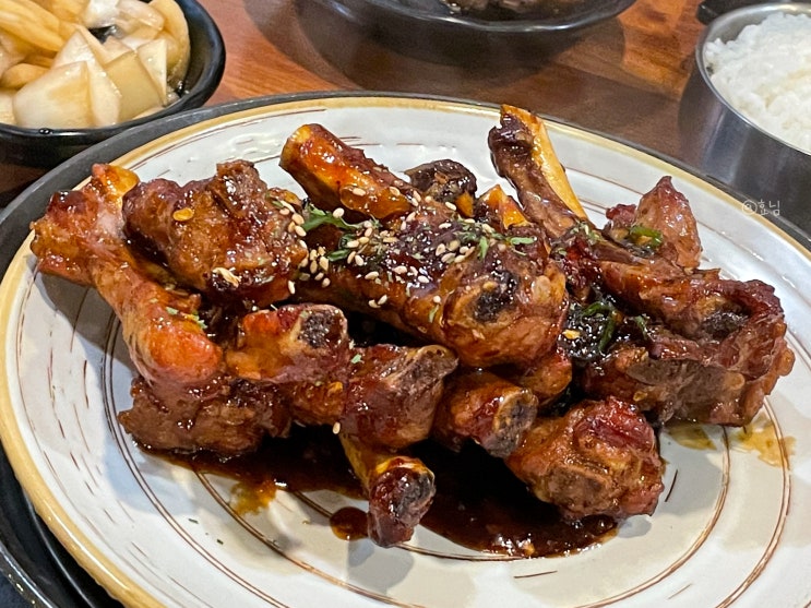  중마동 갈비 맛집은 돈오락쪽갈비