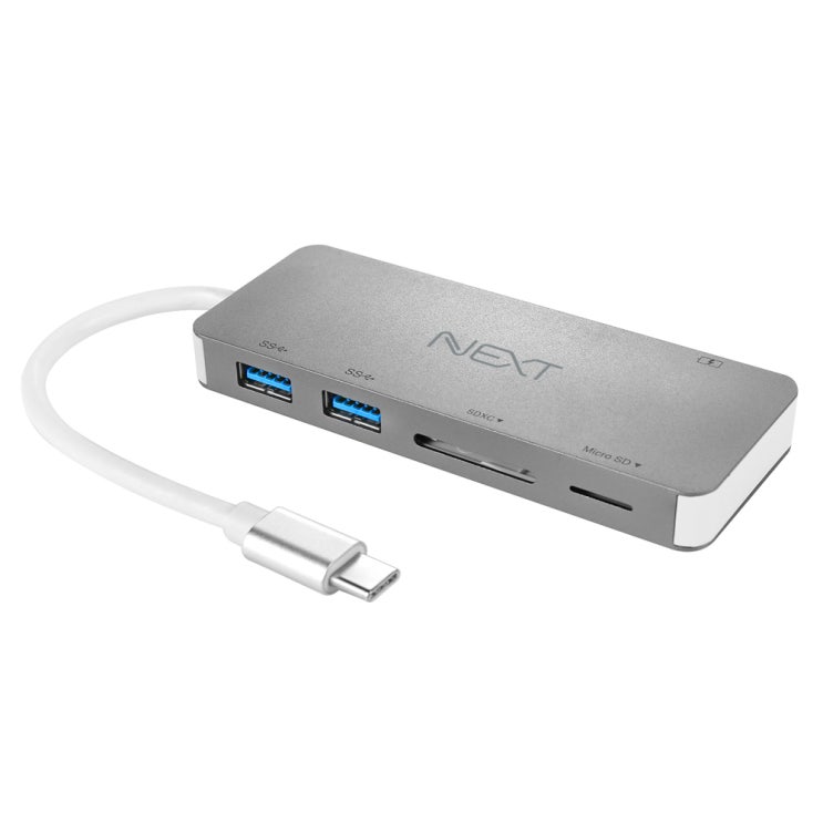 가성비갑 넥스트 Type C to USB 3.0 x 2 SD MicroSD 카드리더기 아답터 + PD Charge NEXT-9715TC-PD, 혼합 색상 ··· 가성비갑 넥스트 Type C to USB 3.0 x 2 SD MicroSD 카드리더기 아답터 + PD Charge NEXT-9715TC-PD, 혼합 색상 ···