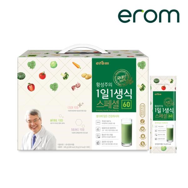 갓성비 좋은 이롬 황성주의 1일1생식 스페셜 4주분 28포 + 국산콩두유 20팩, 단품/단품 ··· 갓성비 좋은 이롬 황성주의 1일1생식 스페셜 4주분 28포 + 국산콩두유 20팩, 단품/단품 ···