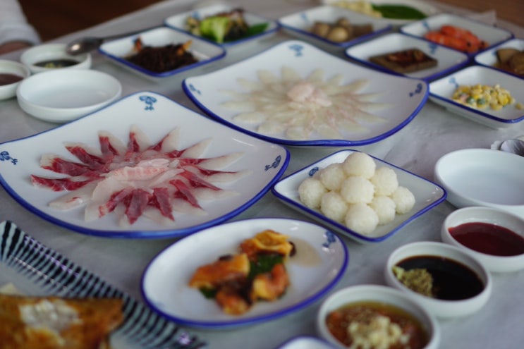 부산 광안리 횟집 / 바다를 보면서 회를 먹을 수 있는 남해횟집에서 광안리데이트