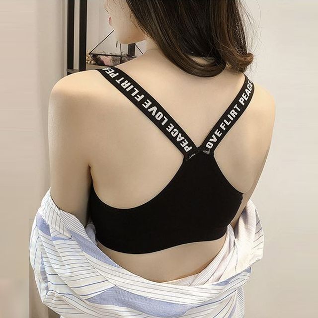 많이 팔린 러브밴딩브라탑 스포츠브라 브라캡 레터링 이너웨어 추천해요