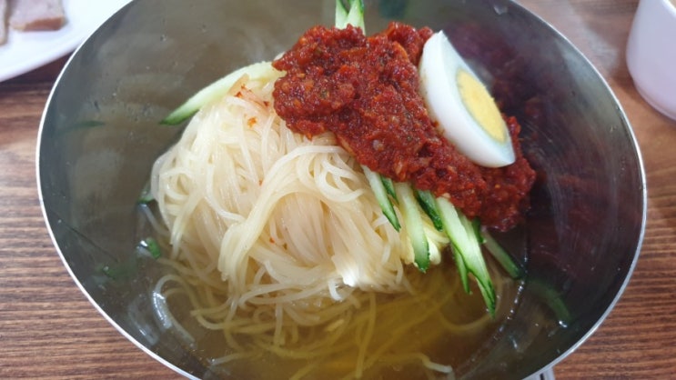  김해 장유 맛집 - 젤미 가야밀면(물같은비빔이 최고)