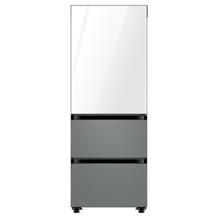 인지도 있는 삼성전자 비스포크 김치플러스 3도어 냉장고 RQ33T74A259 313L 방문설치 ···