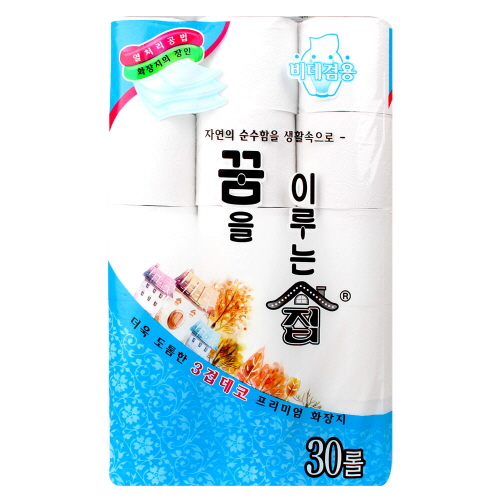 선택고민 해결 꿈을이루는집 물에잘녹는 3겹 꿈집 30롤 두루마리 휴지 먼지없는 친환경 착한 노브랜드 두루말이 화장지, 1개 좋아요 선택고민 해결 꿈을이루는집 물에잘녹는 3겹 꿈집 30롤 두루마리 휴지 먼지없는 친환경 착한 노브랜드 두루말이 화장지, 1개 좋아요