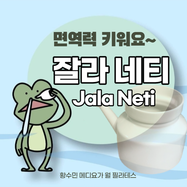  잘라네티 Jala Neti 요가정화법으로 알레르기 비염 축농증 일상 면역력 키운다!_동두천양주옥정 황수민 메디요가 월 필라테스