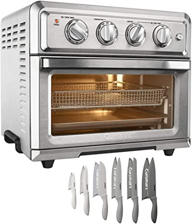 핵가성비 좋은 Cuisinart TOA-60 Convection Toaster Oven Air Fryer with Light Silver Bundle with Exclusive A 핵가성비 좋은 Cuisinart TOA-60 Convection Toaster Oven Air Fryer with Light Silver Bundle with Exclusive A