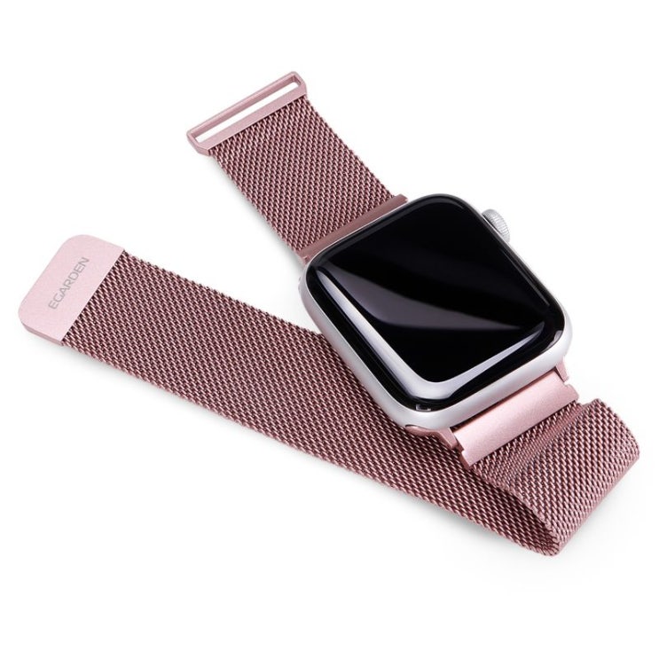 최근 인기있는 에가든 애플워치3/4/5/6/SE 메탈 스트랩 (42/44mm 호환 가능), 새틴로즈, 1개 좋아요 최근 인기있는 에가든 애플워치3/4/5/6/SE 메탈 스트랩 (42/44mm 호환 가능), 새틴로즈, 1개 좋아요