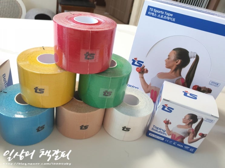  스포츠테이프 추천! 국내생산으로 믿을 수 있고 더 좋아진 <TS리뉴얼테이프>로 아프지 말고 운동하자!