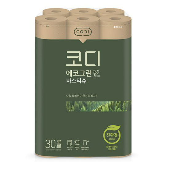 후기가 정말 좋은 코디 에코그린 바스티슈 롤화장지 30m, 30롤, 5개 추천합니다 후기가 정말 좋은 코디 에코그린 바스티슈 롤화장지 30m, 30롤, 5개 추천합니다