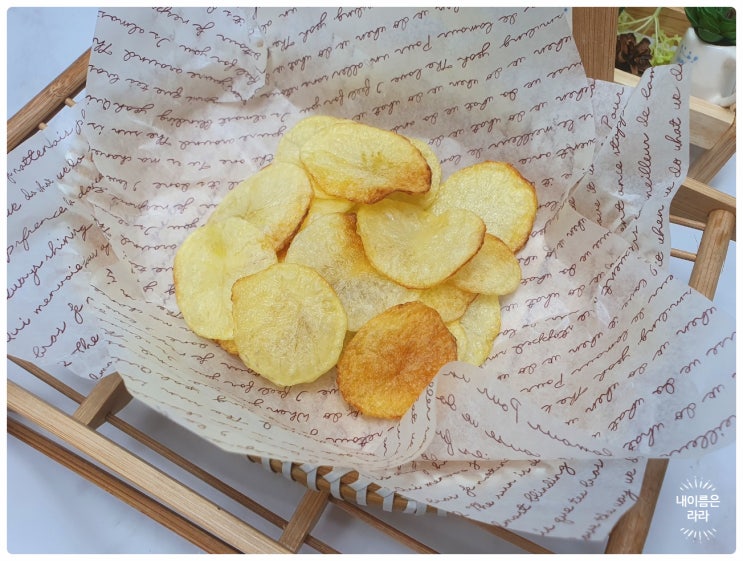 감자칩 에어프라이어 오븐으로 쉽게 만들기(ft, 여름 감자 보관법)
