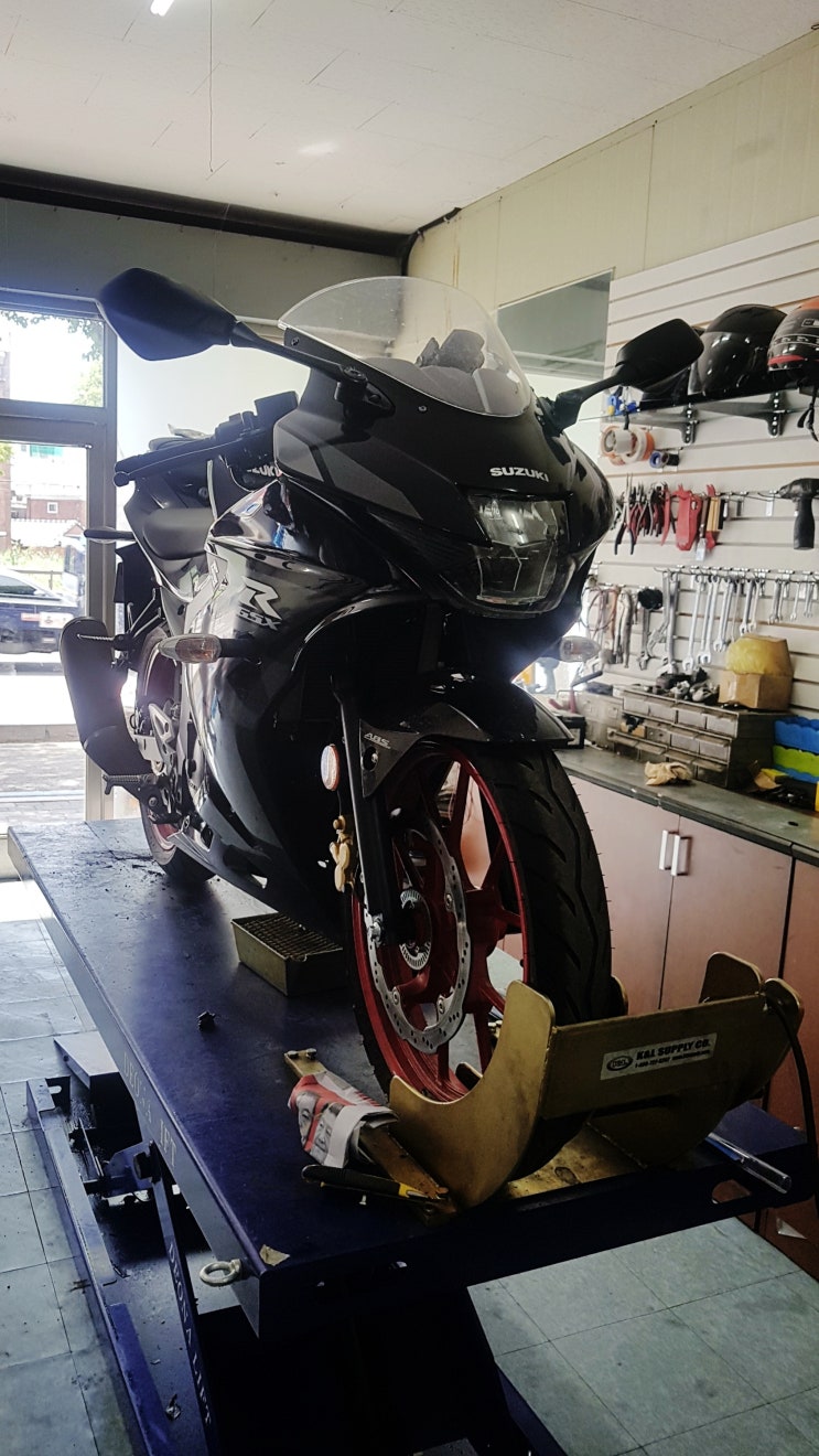  [전주오토바이]스즈키 GSX-R125 엔진오일교환, 전주바이크 오일교환, KR모터스전주대리점
