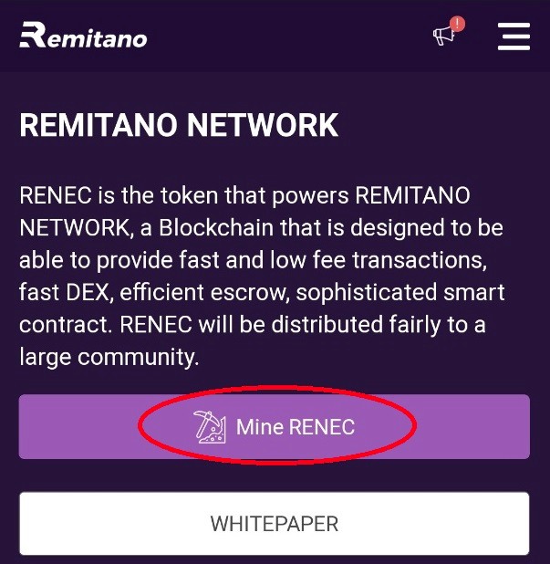  극초기 신규채굴코인 "REMINTANO코인"