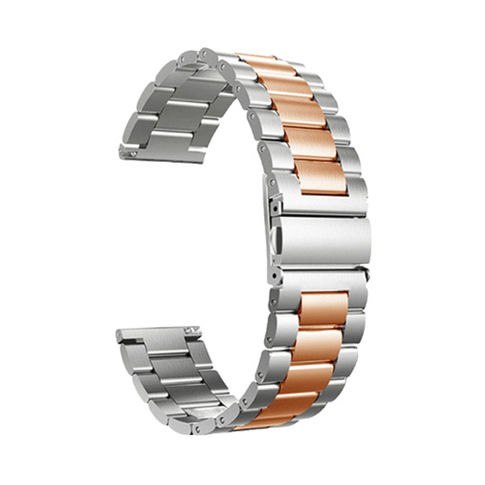 잘나가는 비쉐르 투톤 엑설런트 갤럭시워치 46mm 메탈 밴드 스트랩 22mm, 로즈골드실버, 1개 좋아요 잘나가는 비쉐르 투톤 엑설런트 갤럭시워치 46mm 메탈 밴드 스트랩 22mm, 로즈골드실버, 1개 좋아요