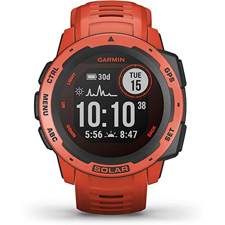 가성비 좋은 및 적격 주문에 대한 반품. Amazon UK에서 Garmin Instinct Solar 태양열 구동 견고한 실외 스, One Color, 상세 설명 참조0, One